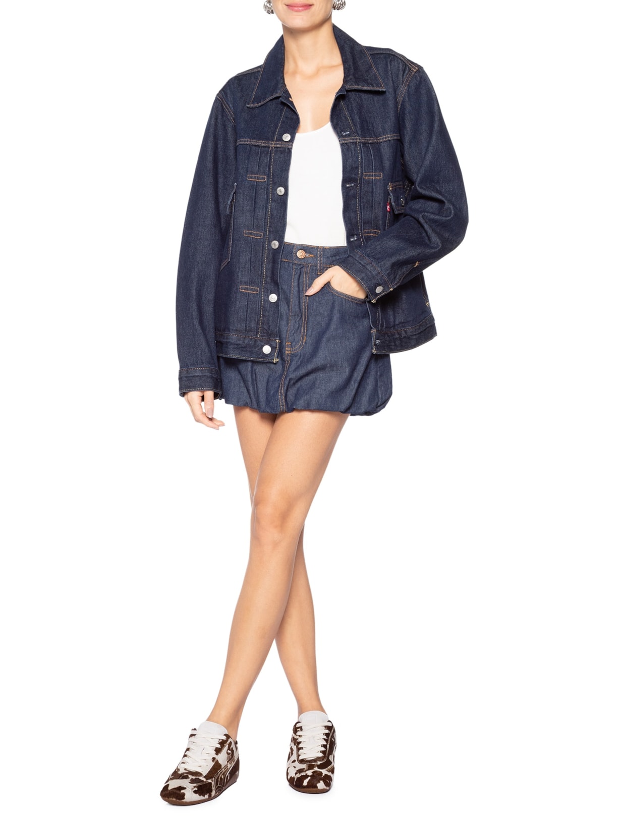 Tênis Feminino Cow Animal Print Puma