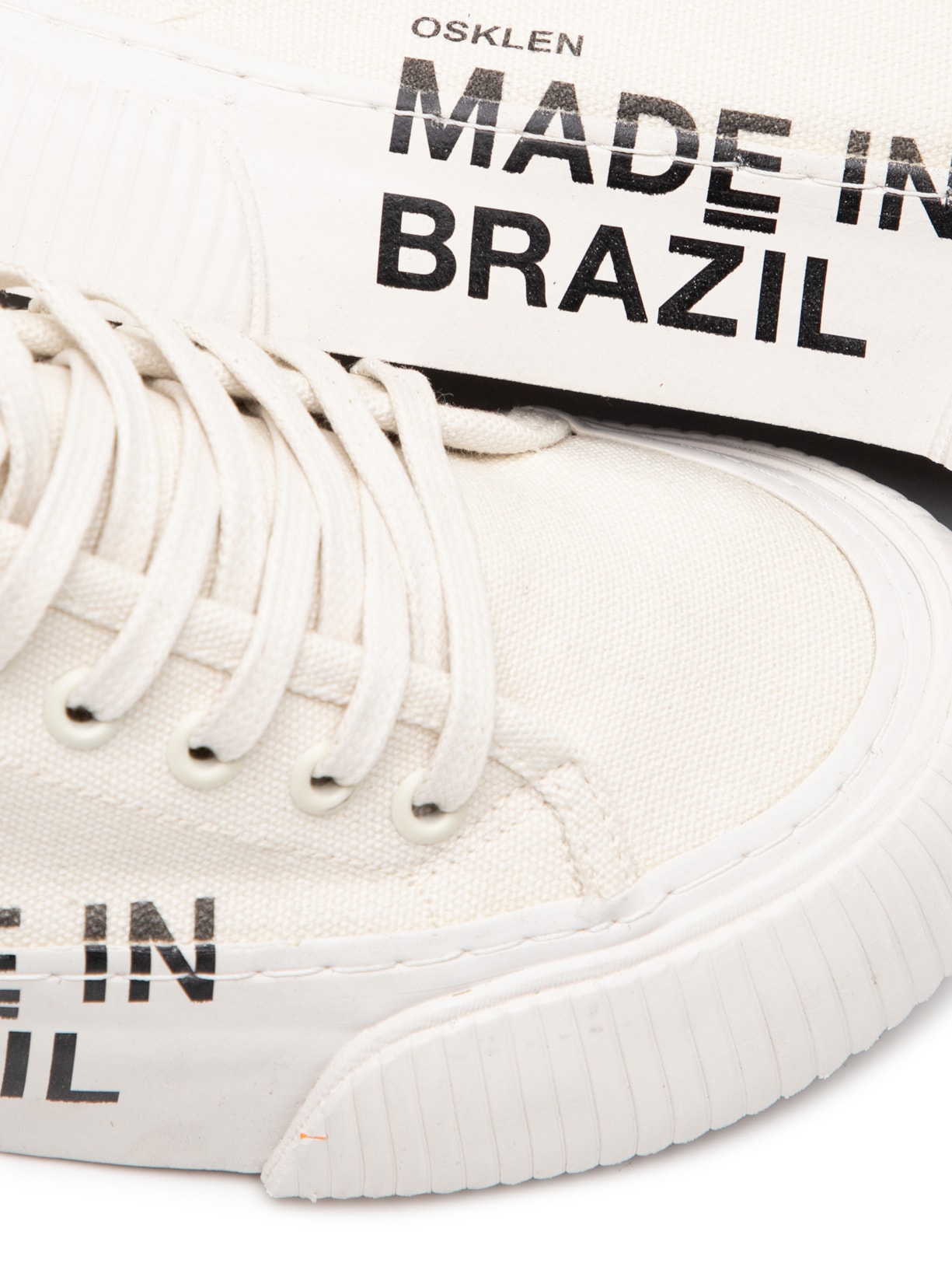 Tênis Feminino Creeper Lona Made In Brazil Bege Osklen