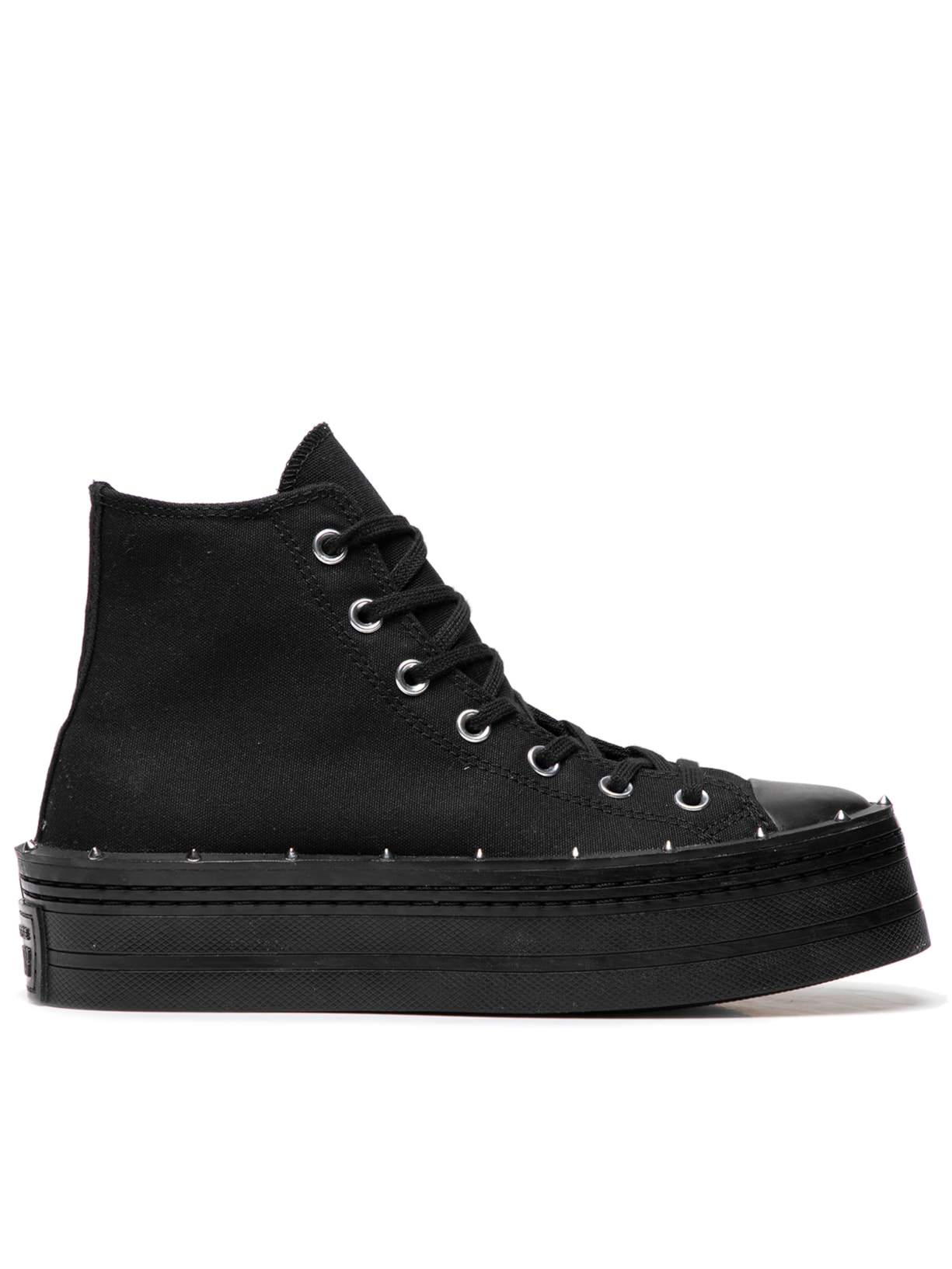 Tênis Feminino Ctas Modern Lift Platform Studded - Preto