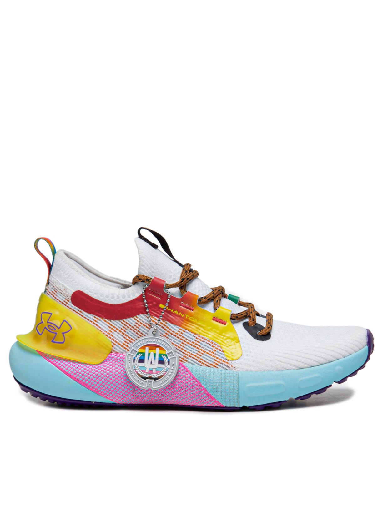 Tênis Feminino De Corrida Under Armour HOVR Phantom 3 SE Pride - Branco
