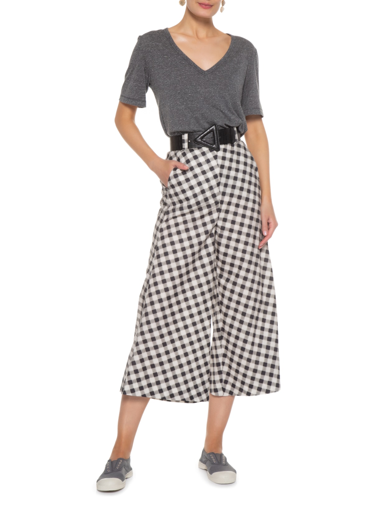 Tênis Feminino Elly Cinza Bensimon