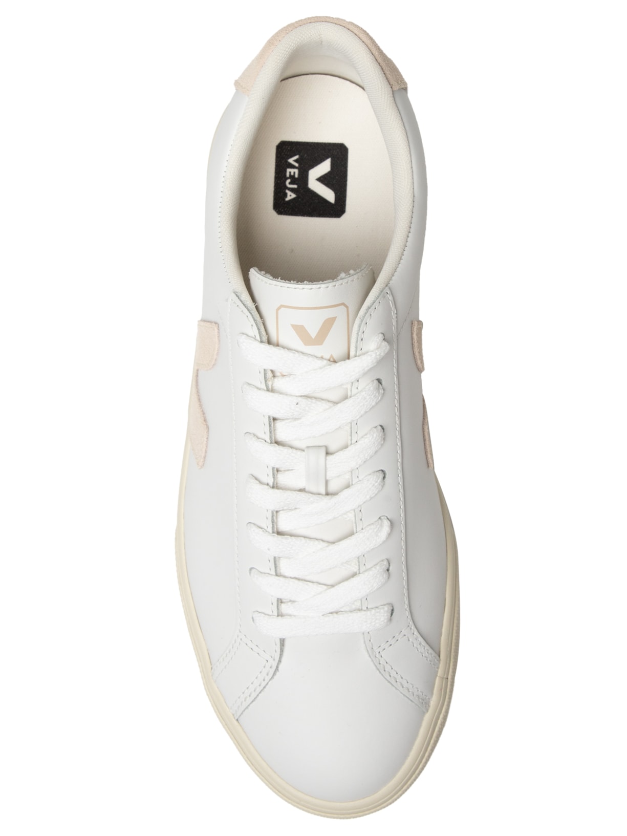 Tênis Feminino Esplar Leather Extra White Sable Bege Veja
