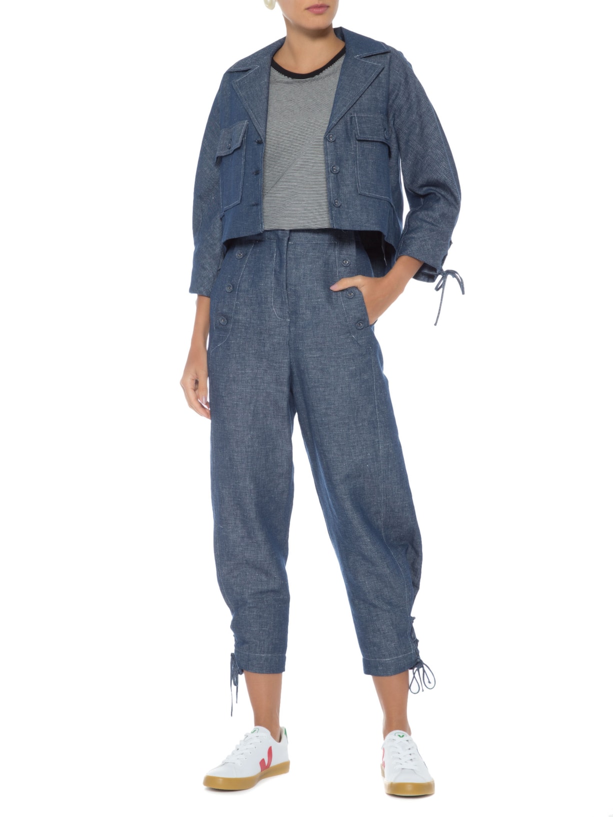 Tênis Feminino Esplar SE NK Branco Vert Shoes