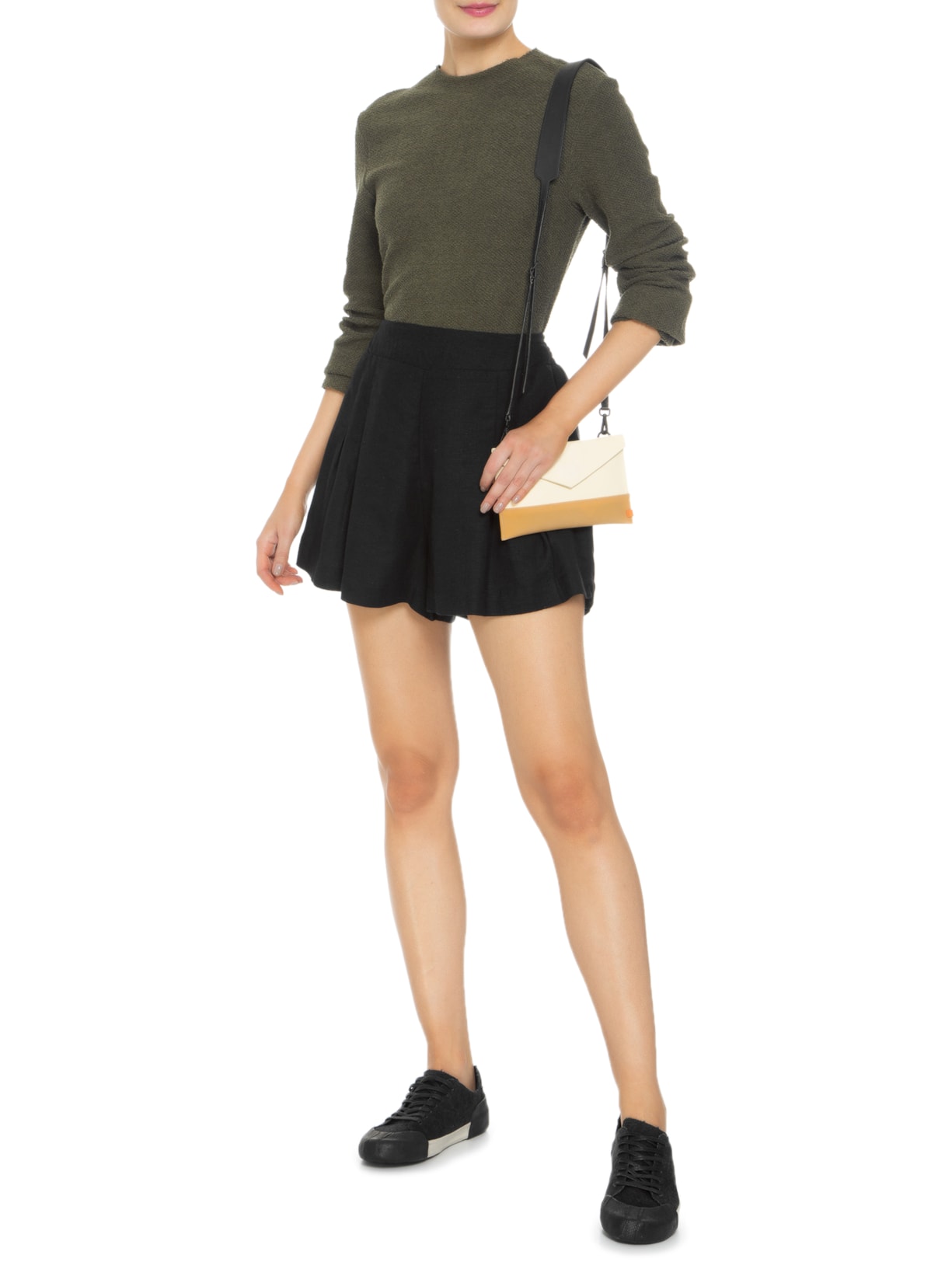 Tênis Feminino Essay Preto Osklen