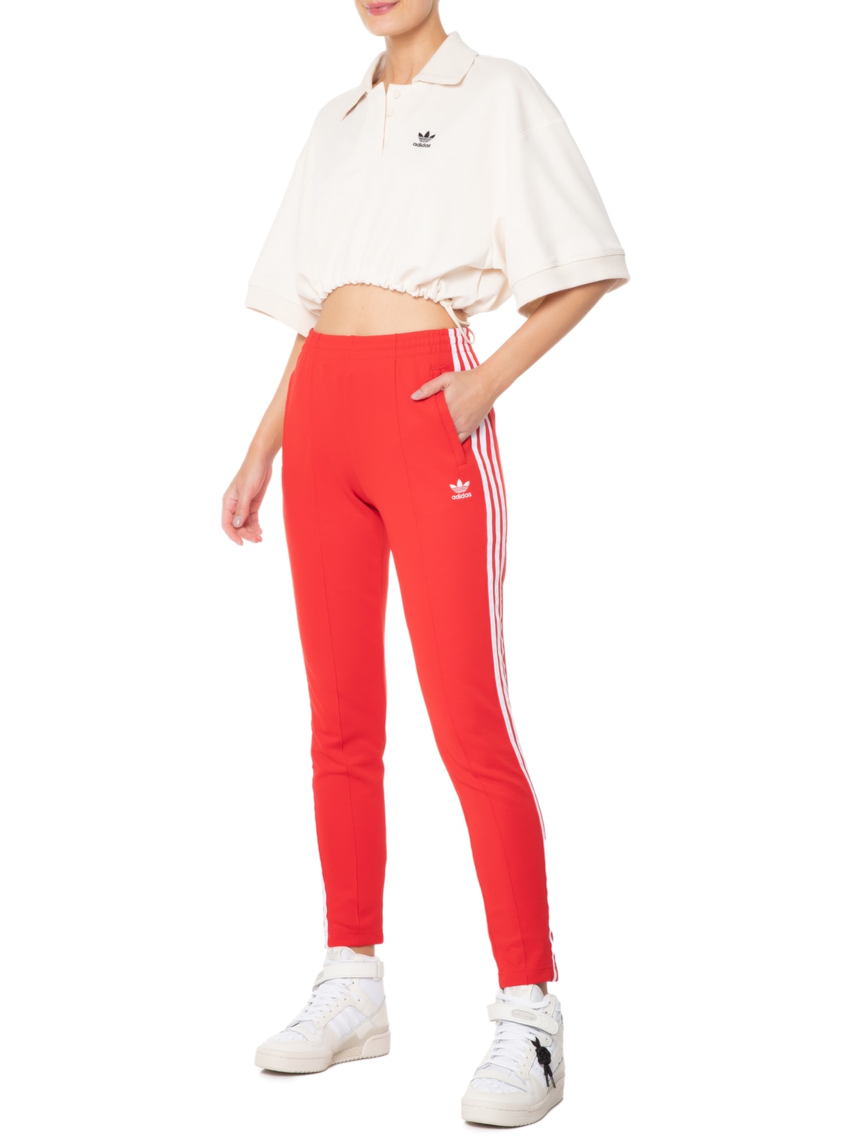 Tênis Feminino Forum 84 Hi Branco Adidas Originals