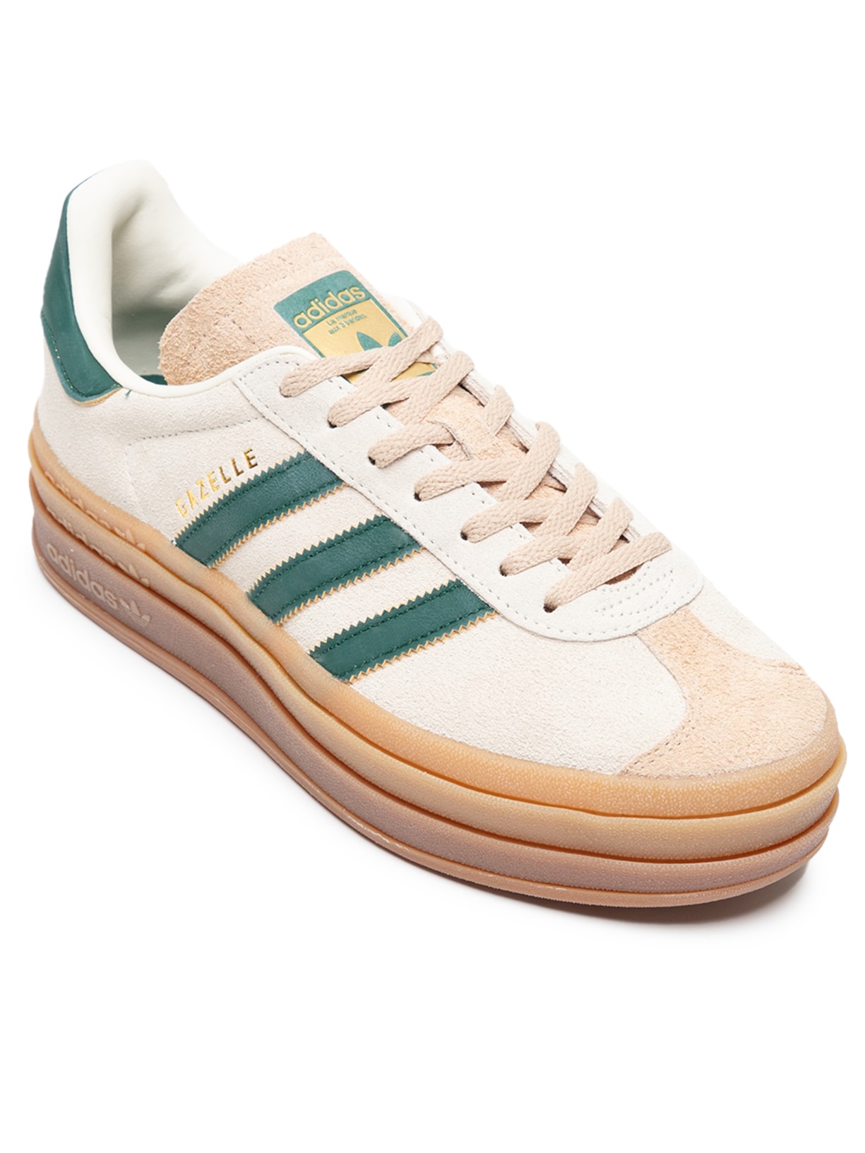 Tênis Feminino Gazelle Bold Bege Adidas Originals