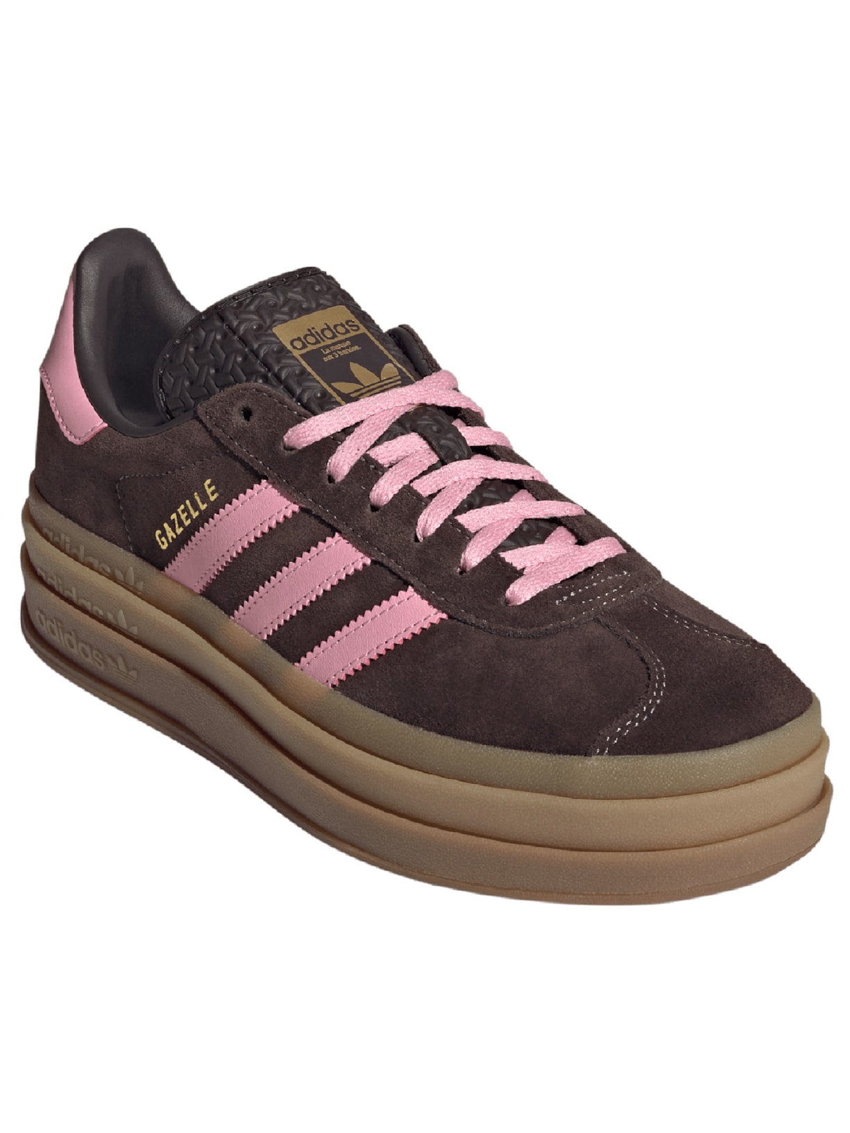 Tênis Feminino Gazelle Bold Marrom Adidas Originals