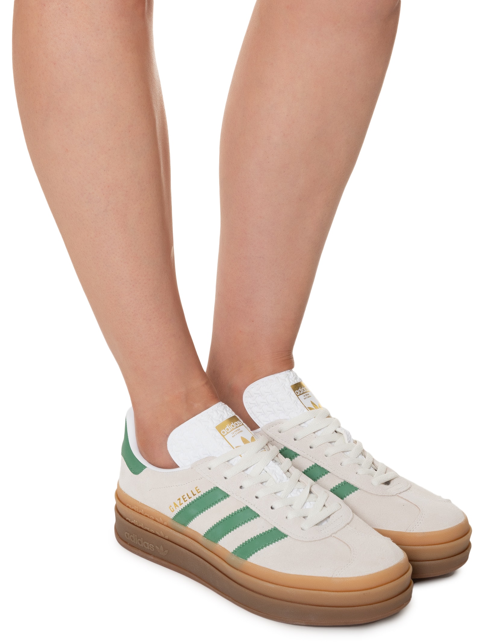 Adidas Originals - Tênis Feminino Gazelle Bold - Off White