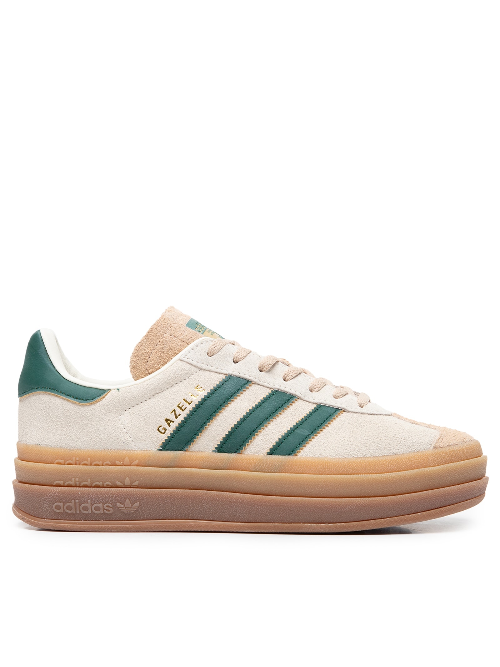 【新品】 Gazelle Bold W 24cm Tênis Feminino Gazelle Bold W- Adidas Originals - Bege