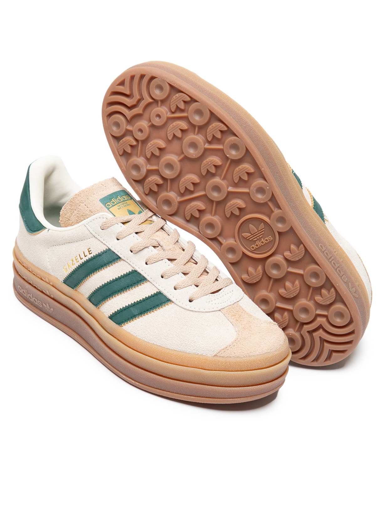 Tênis Feminino Gazelle Bold W- Bege Adidas Originals