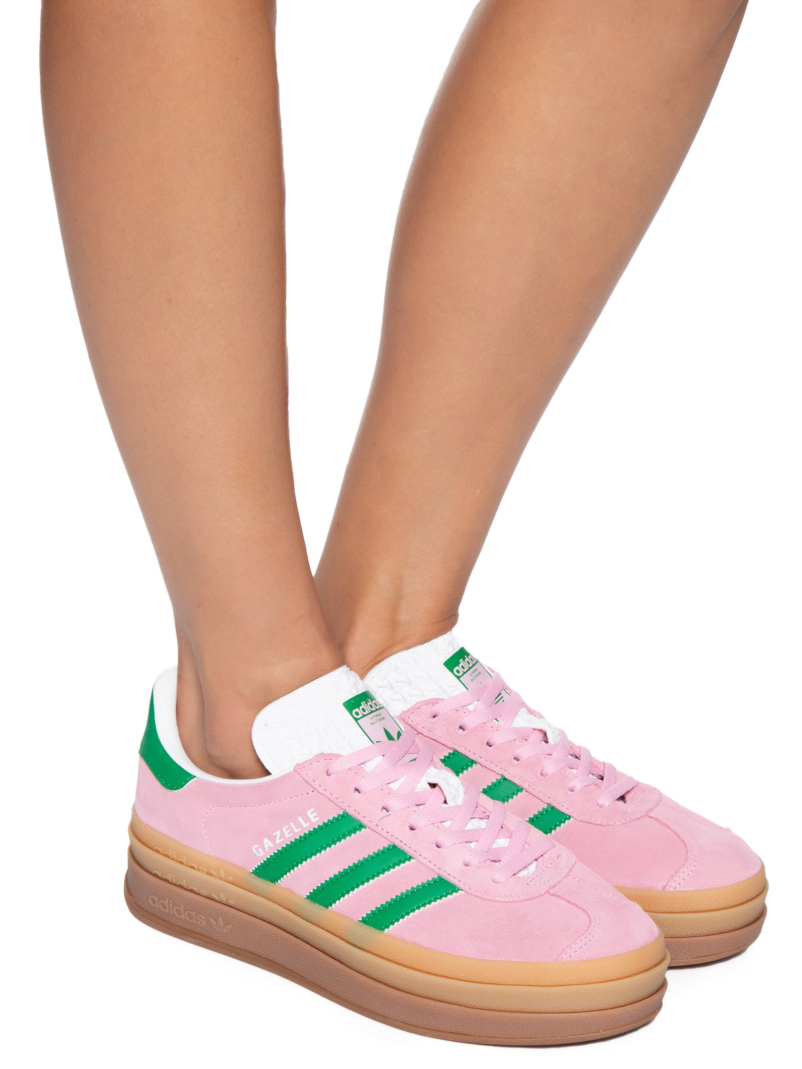 M&N　新品adidas Gazelle Bold W 23cm Tênis Feminino Gazelle Bold W - Rosa - Adidas Originals