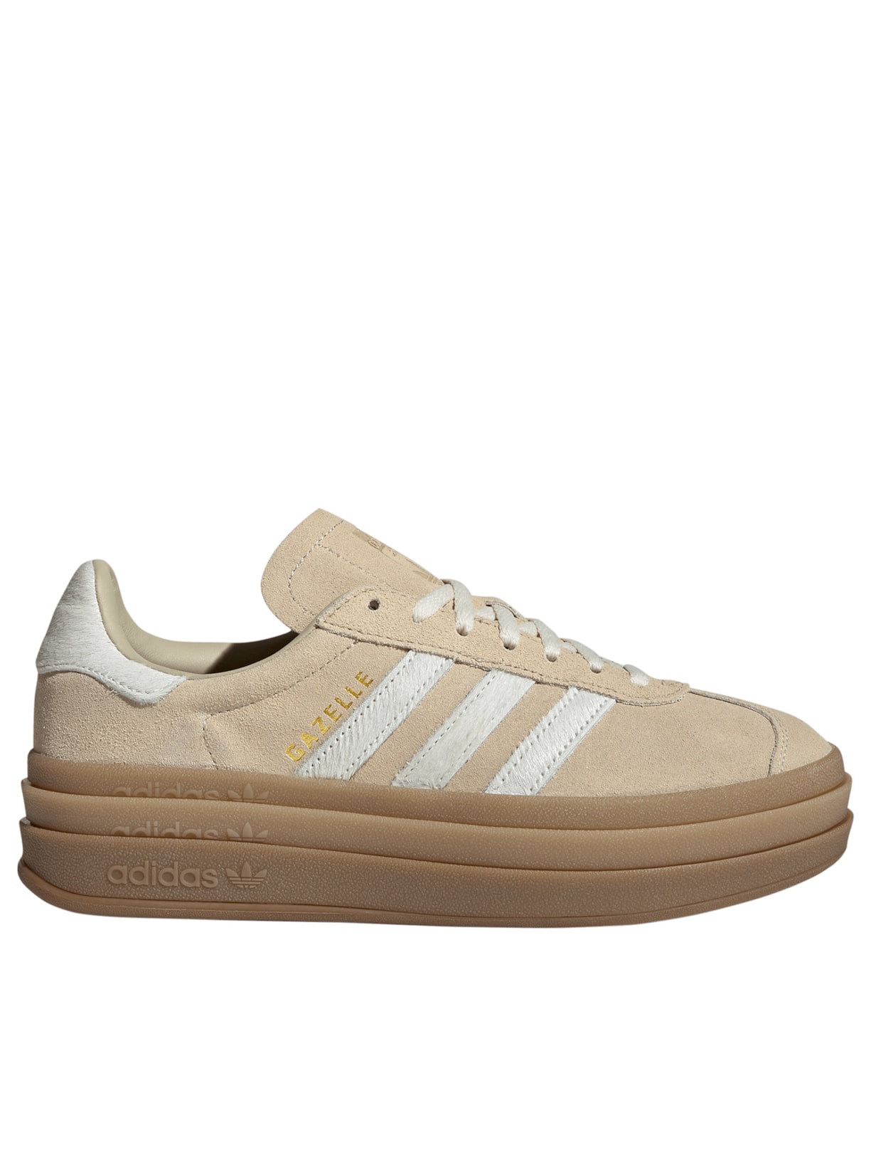 Tênis Feminino Gazelle Bold – Bege Adidas Originals