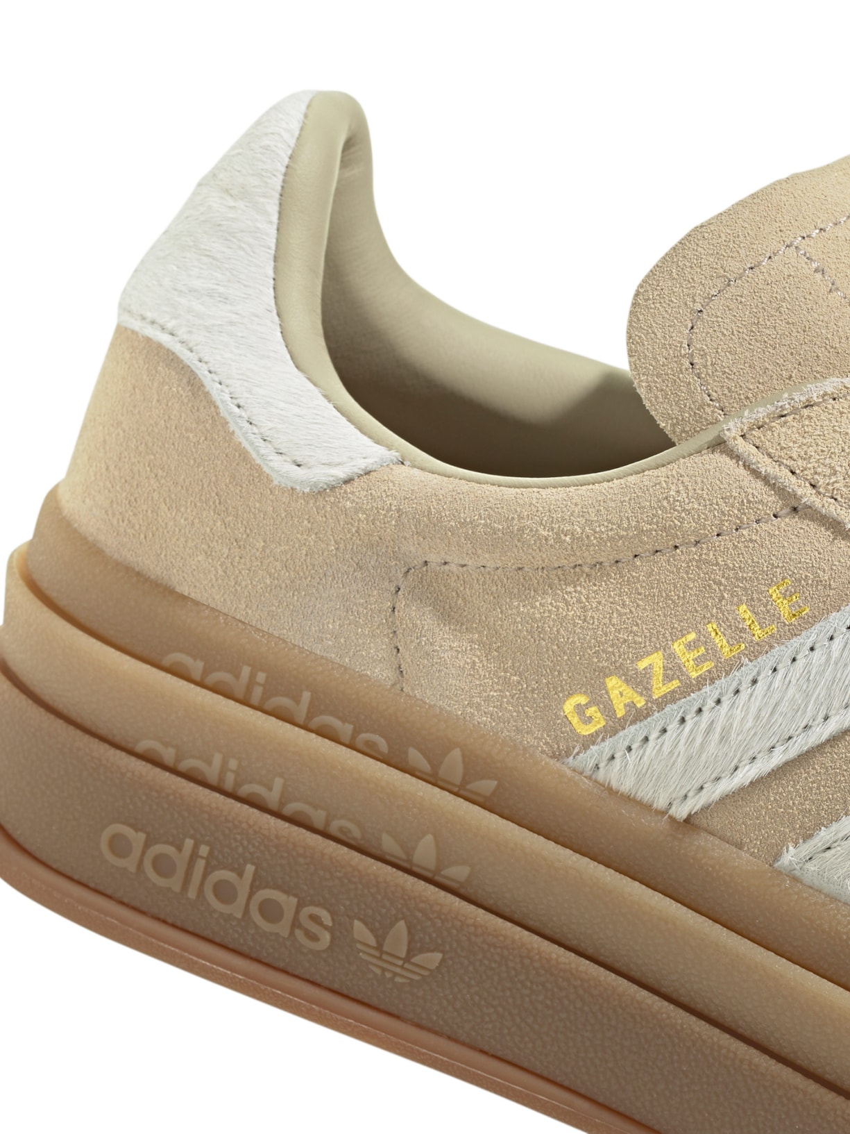 Tênis Feminino Gazelle Bold – Bege Adidas Originals