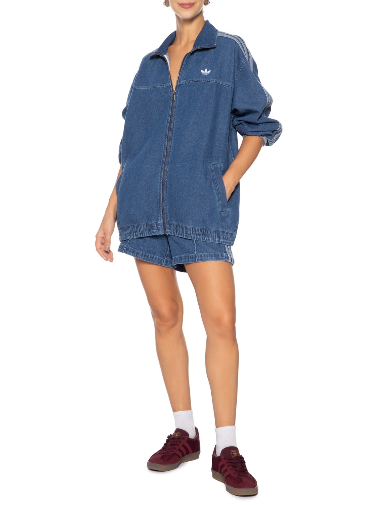 Tênis Feminino Gazelle Indoor Roxo Adidas Originals