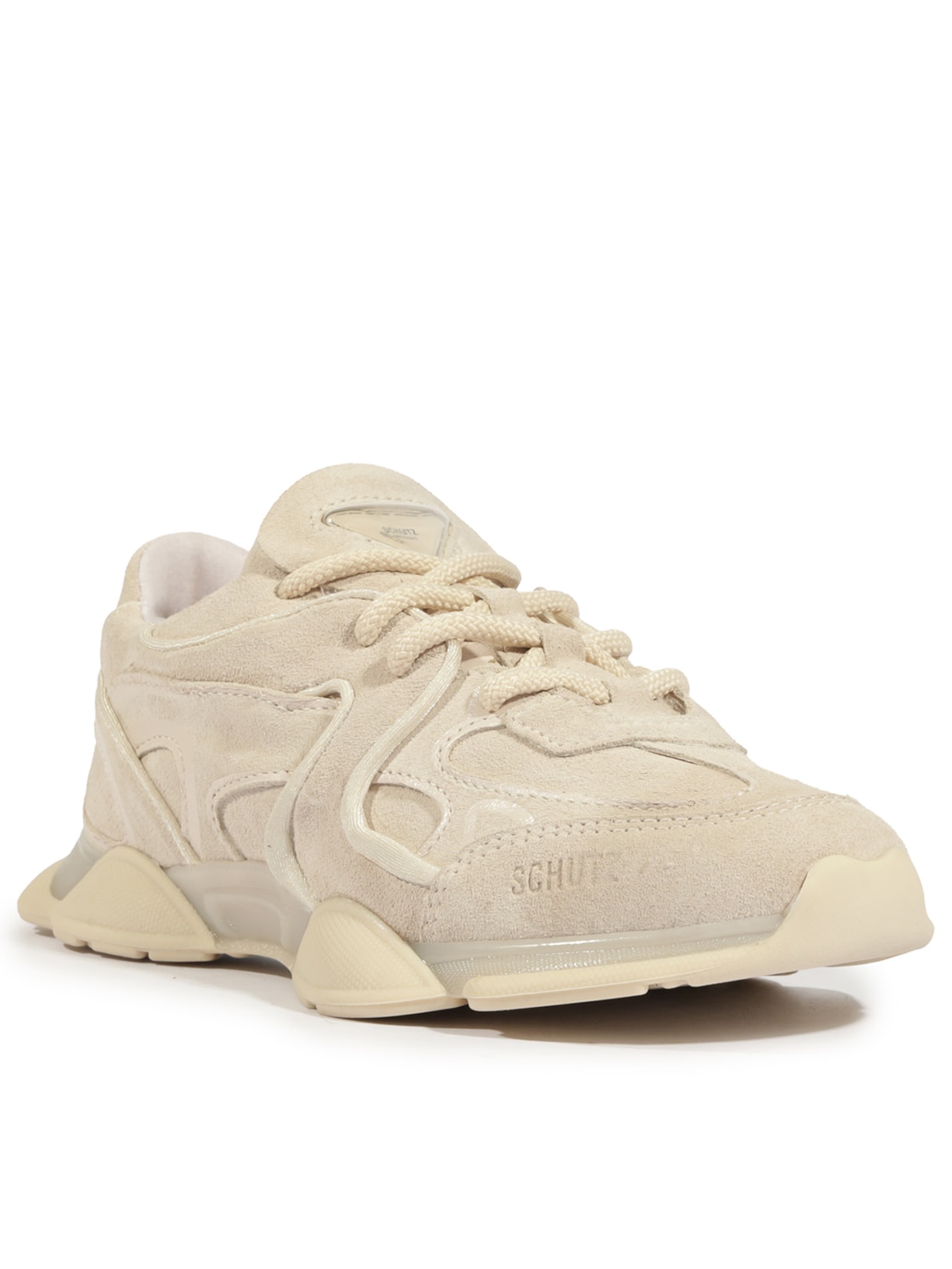 Tênis Feminino Heavy Suede/Lycra Branco Schutz