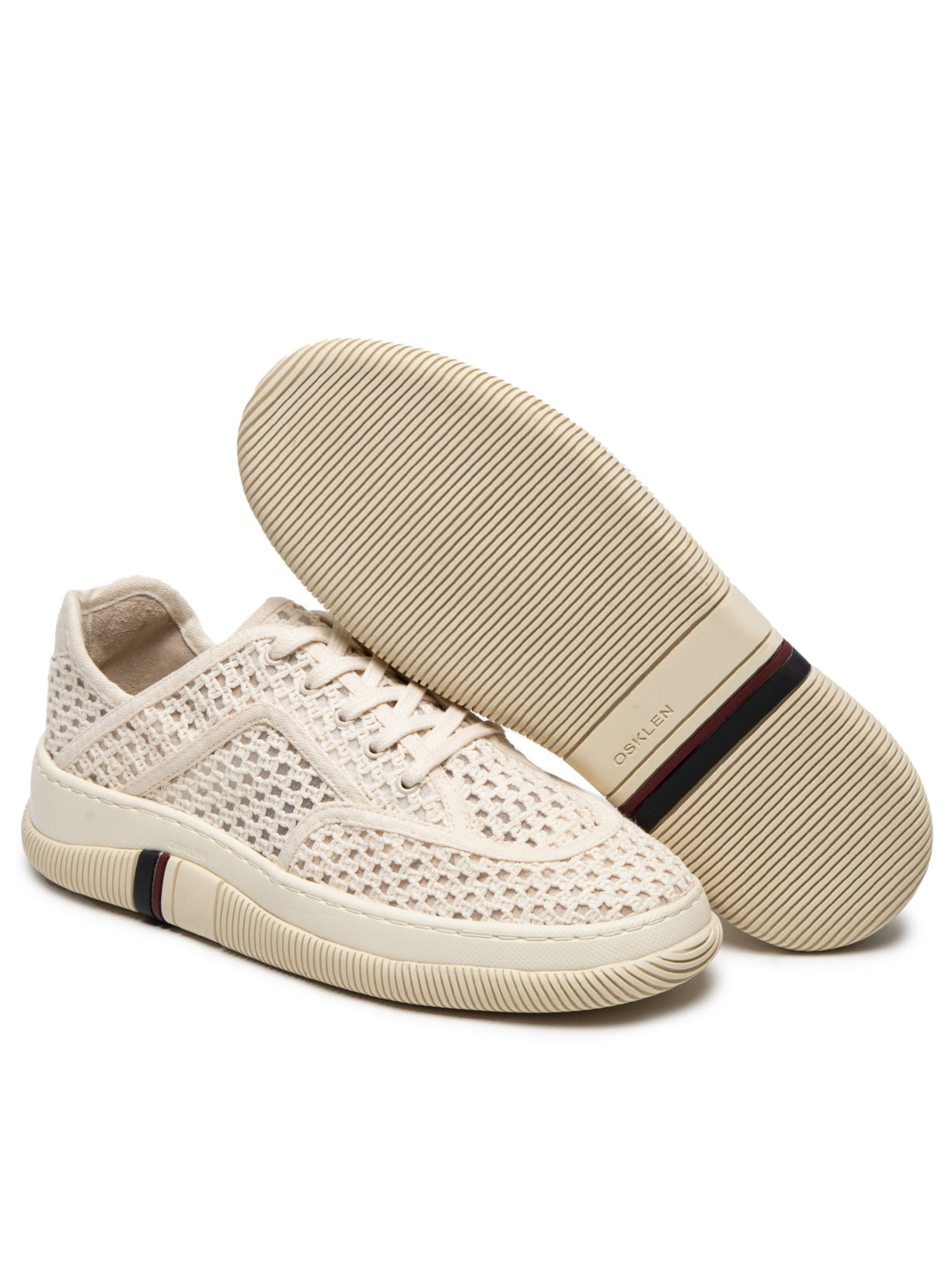 Tênis Feminino Hybrid Tela Off White  Osklen