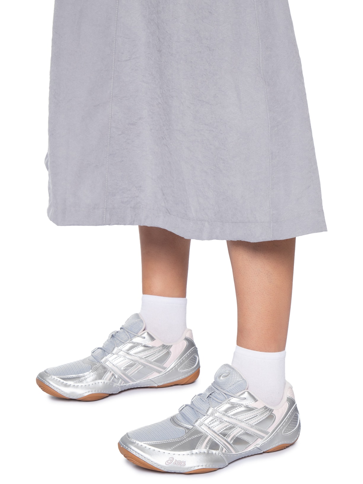 Tênis Feminino Hypersync Prateado Asics