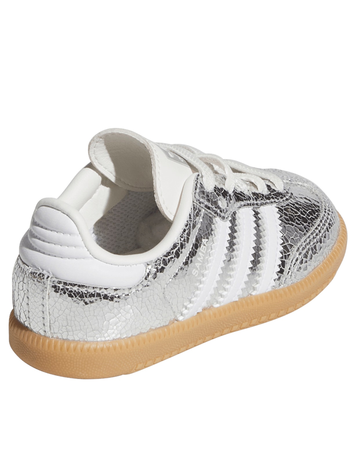 Tênis Feminino Infantil Samba OG El I Prateado Adidas Originals