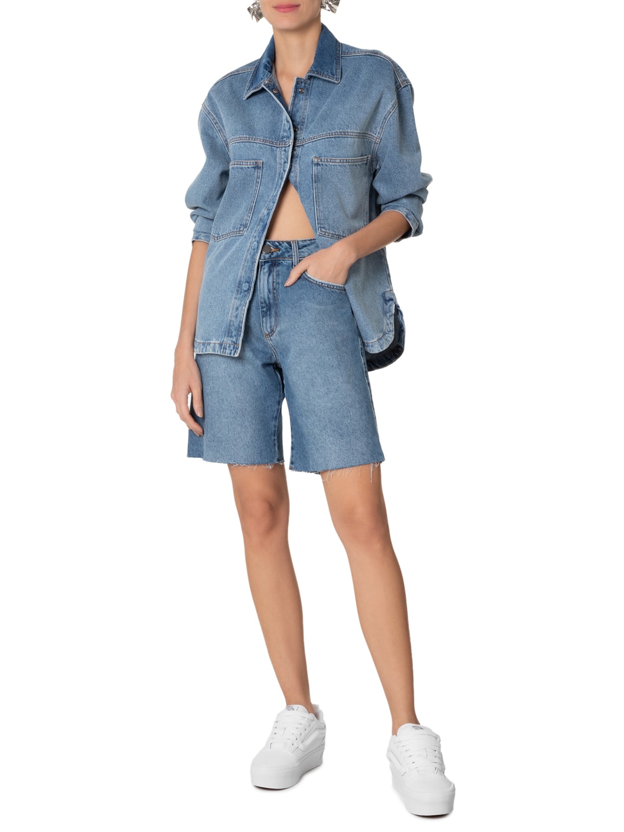 Tênis Feminino Knu Stack Nineties Pine Branco  Vans