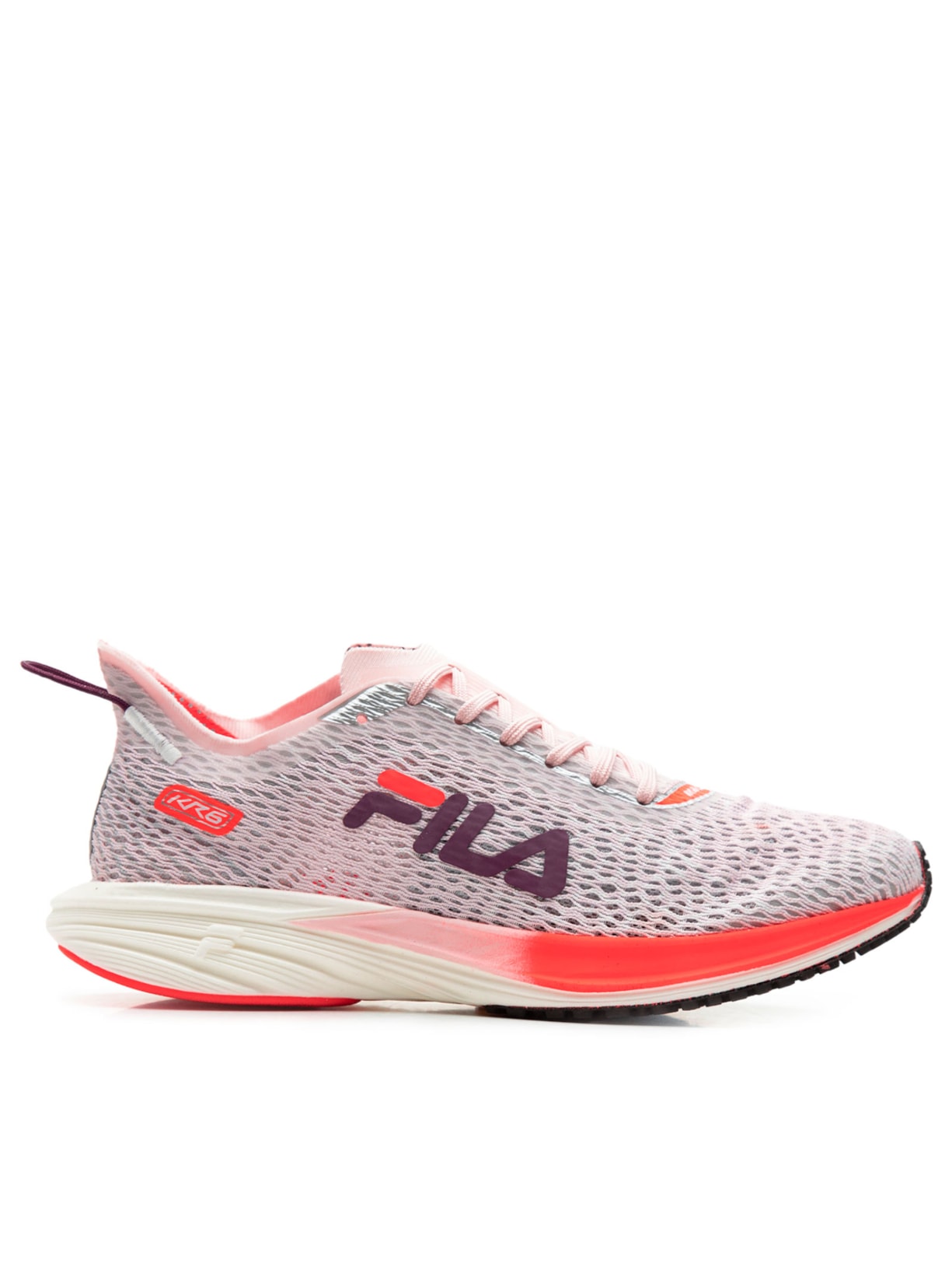 Tênis Feminino Kr6 Crystal Pink Amaranth Fiery Coral - Rosa