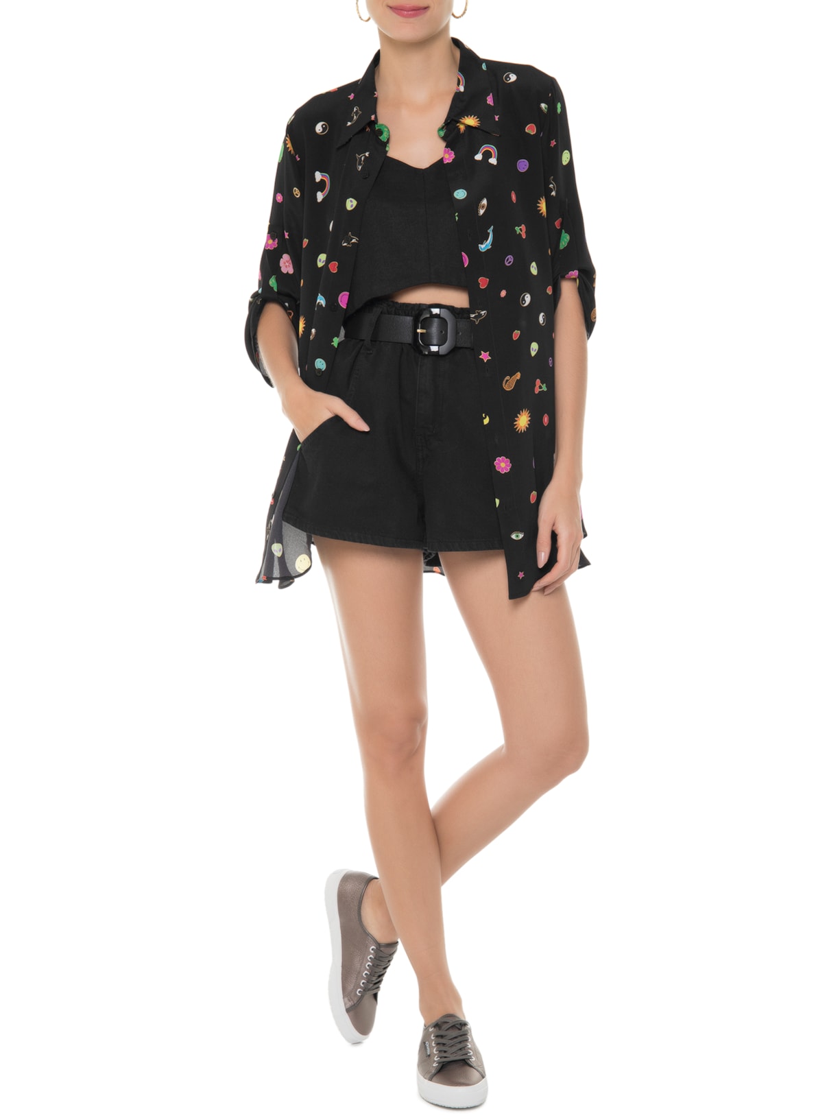 Tênis Feminino Leather Metallic Prata Superga