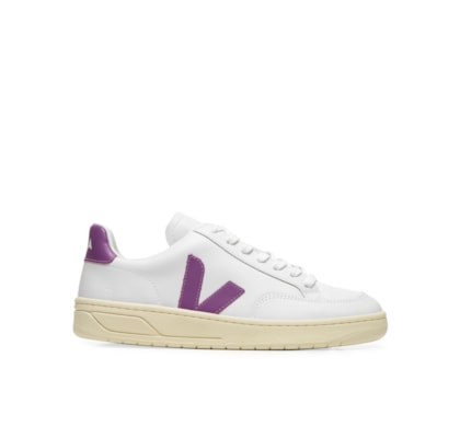 Tênis Feminino Leather V-12 - Branco
