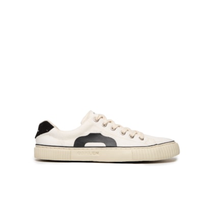 Tênis Feminino Lona +5521 - Off White