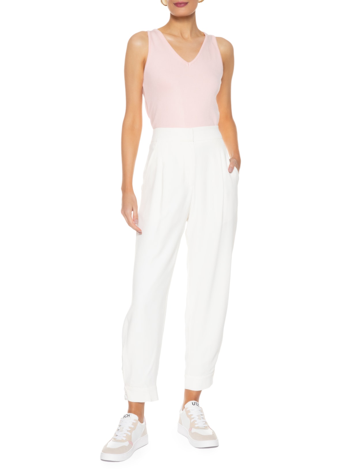 Tênis Feminino London Claro Branco Schutz