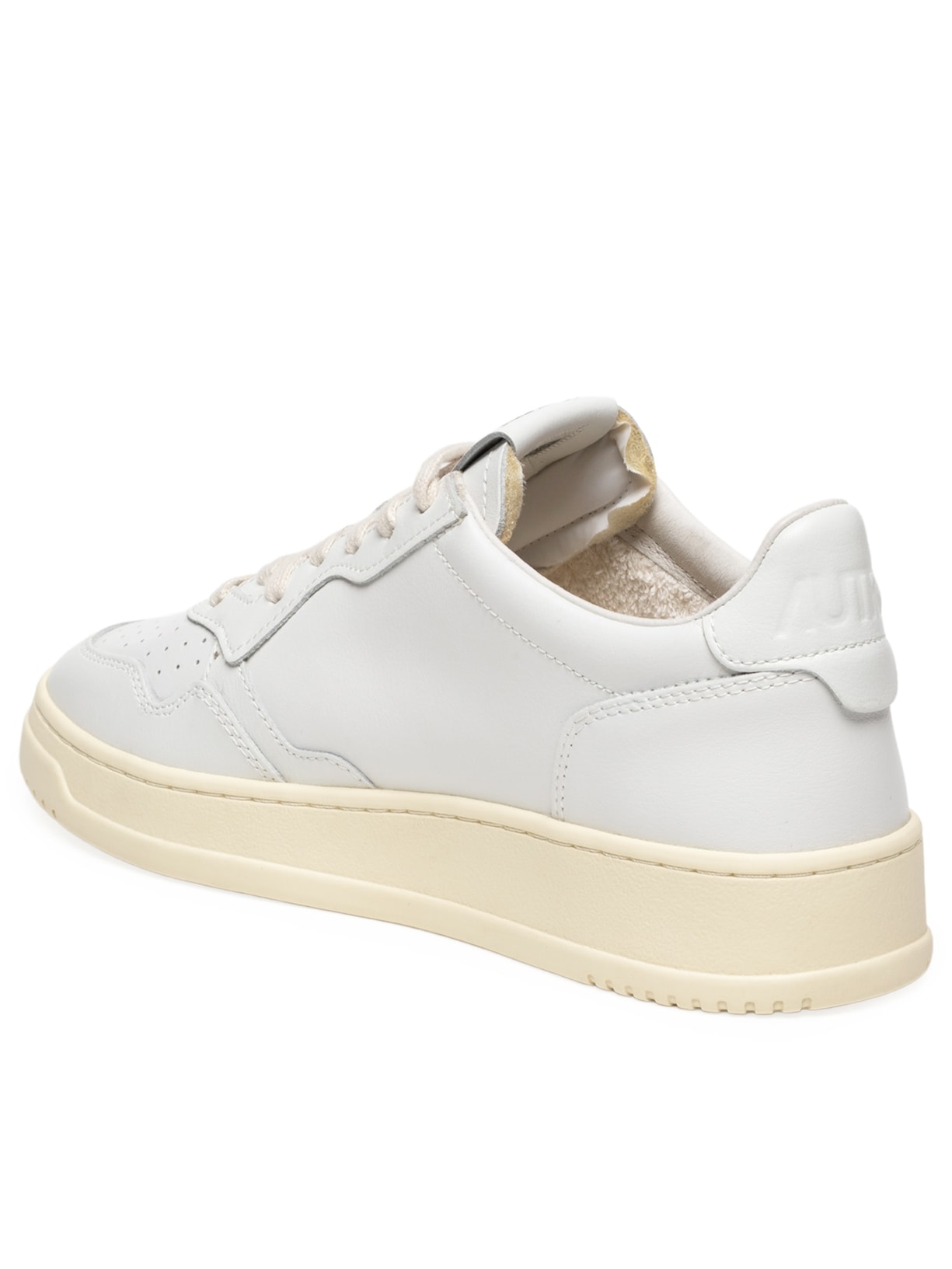 Tênis Feminino Medalist Low Wom Leather Branco Autry