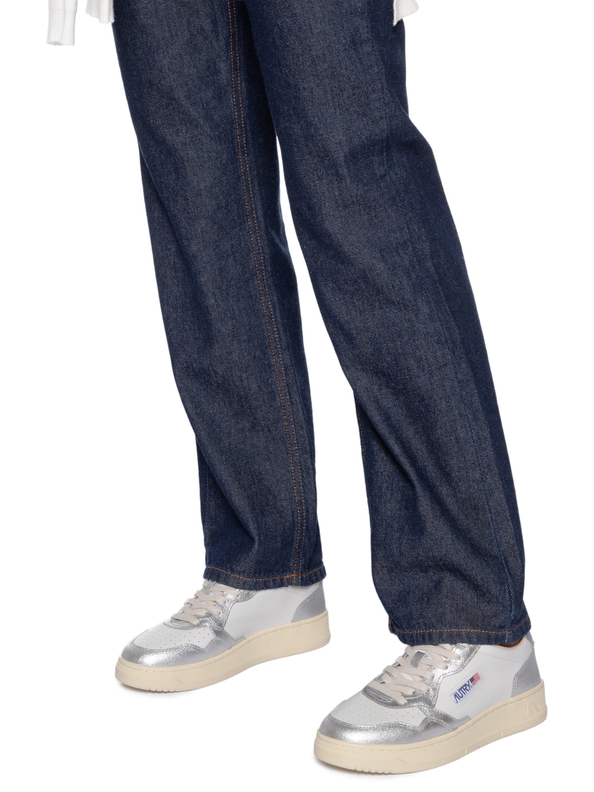 Tênis Feminino Medalist Low Wom Leather Branco Autry