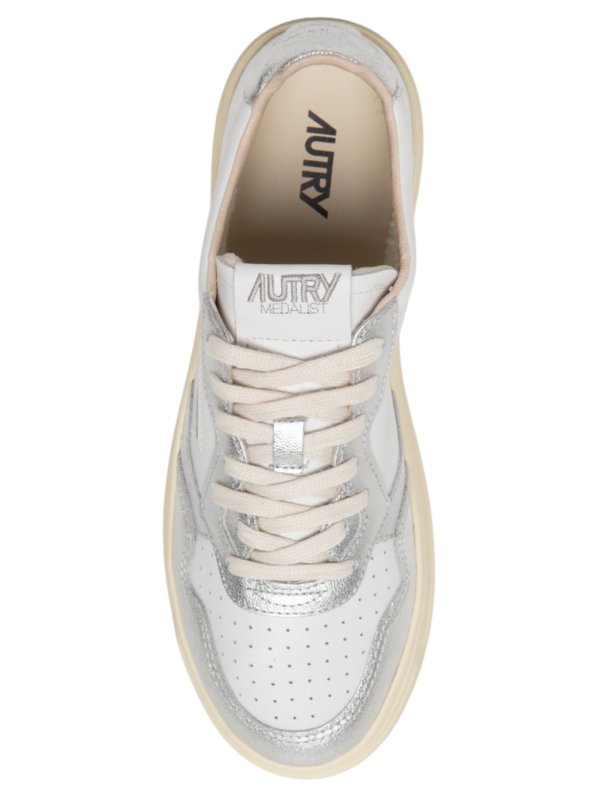 Tênis Feminino Medalist Low Wom Leather Branco Autry