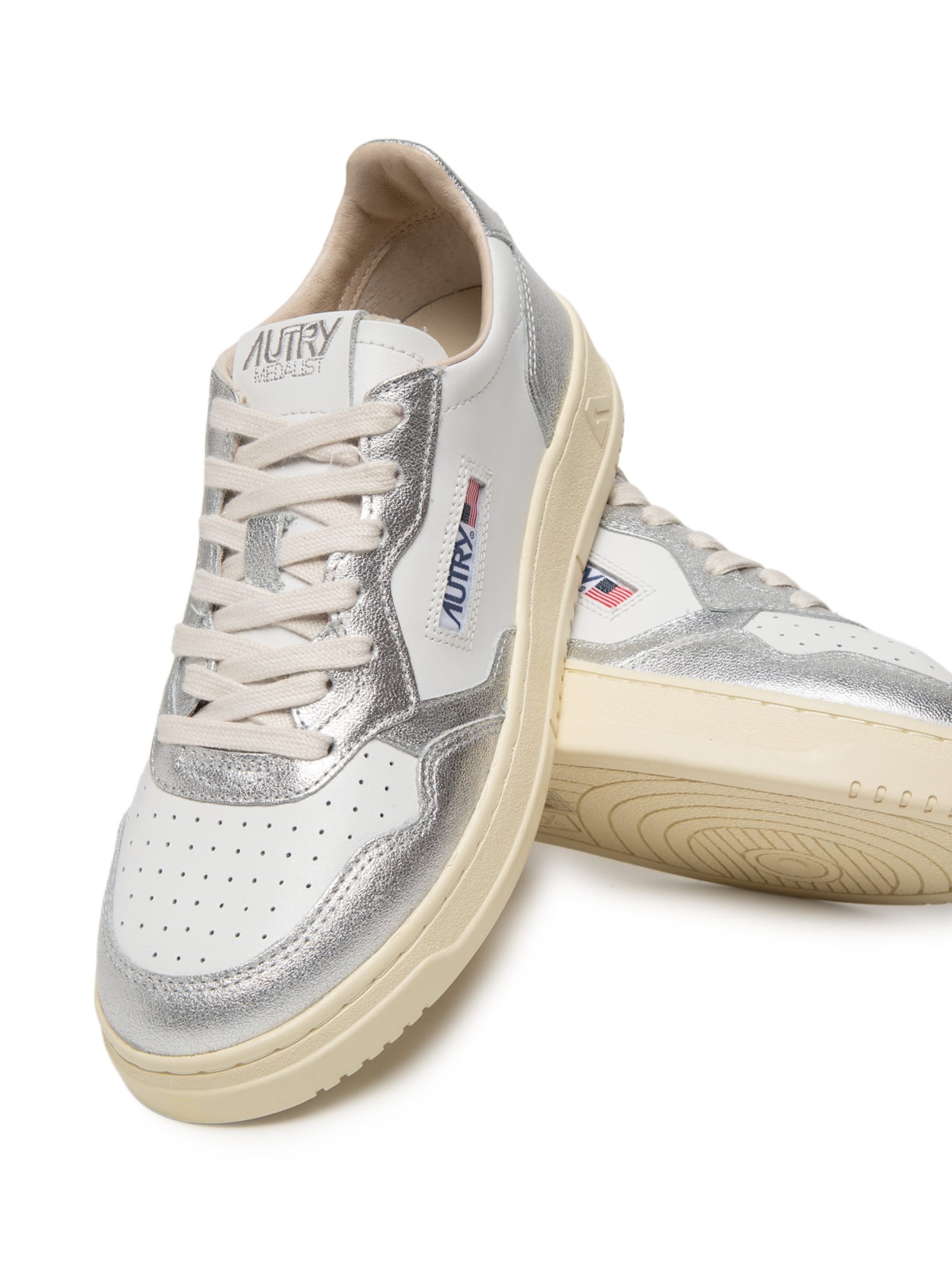 Tênis Feminino Medalist Low Wom Leather Branco Autry