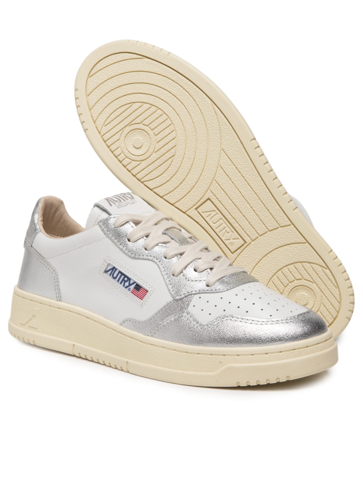 Tênis Feminino Medalist Low Wom Leather Branco Autry