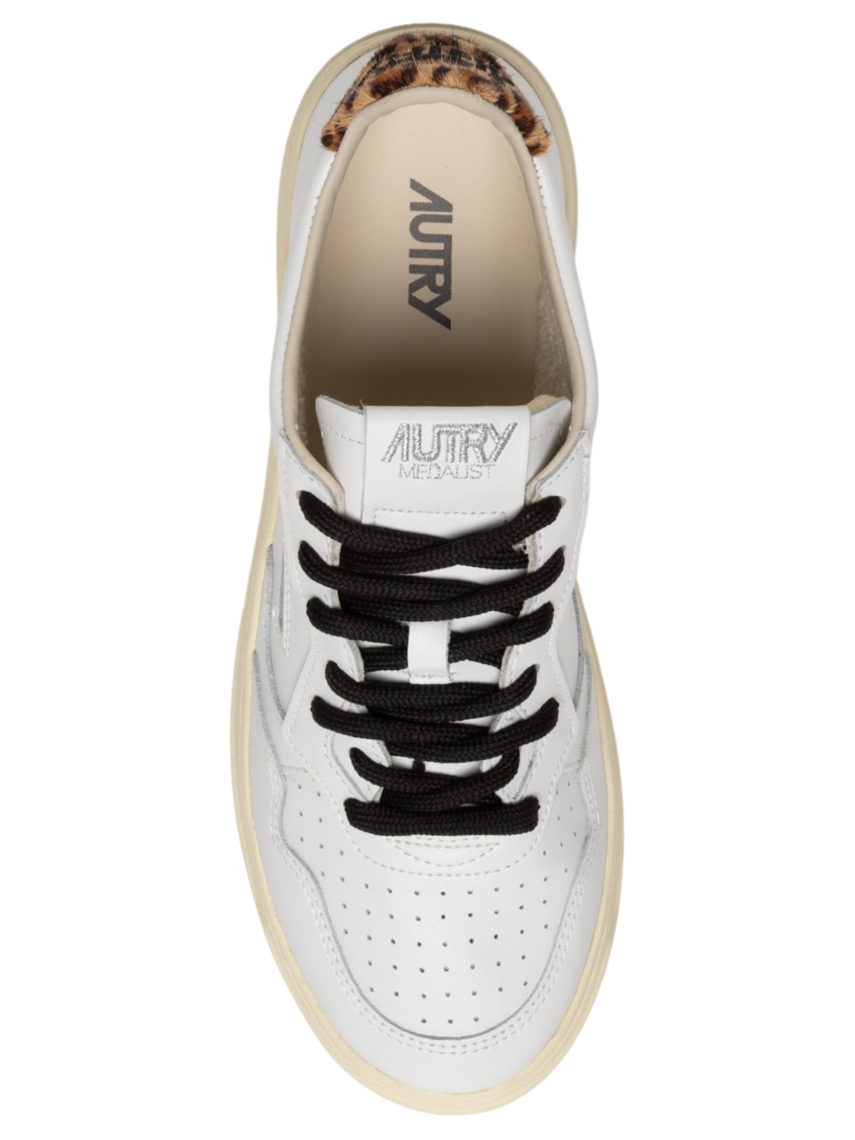 Tênis Feminino Medalist Low Wom Leather Swoll Branco Autry