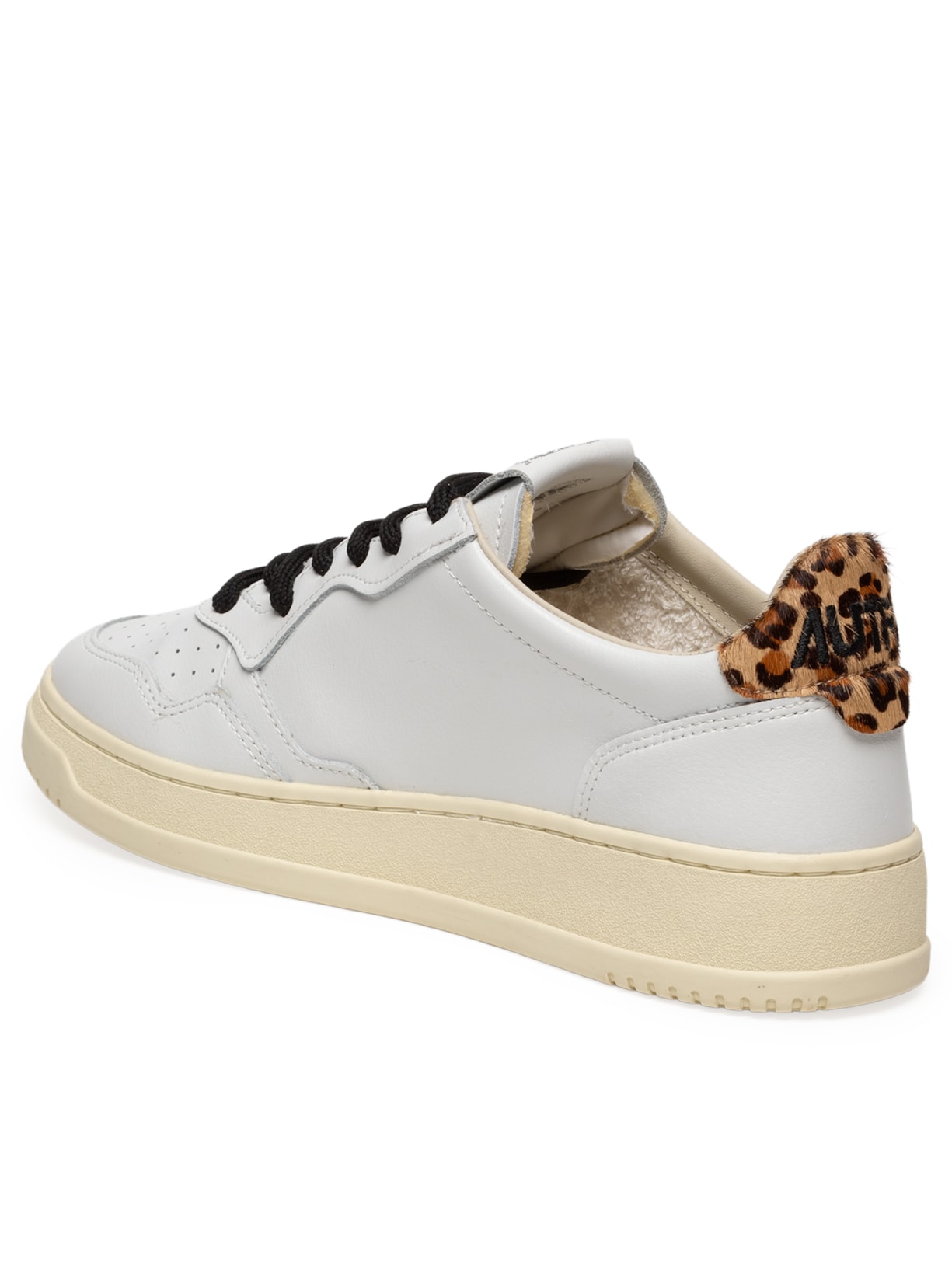 Tênis Feminino Medalist Low Wom Leather Swoll Branco Autry