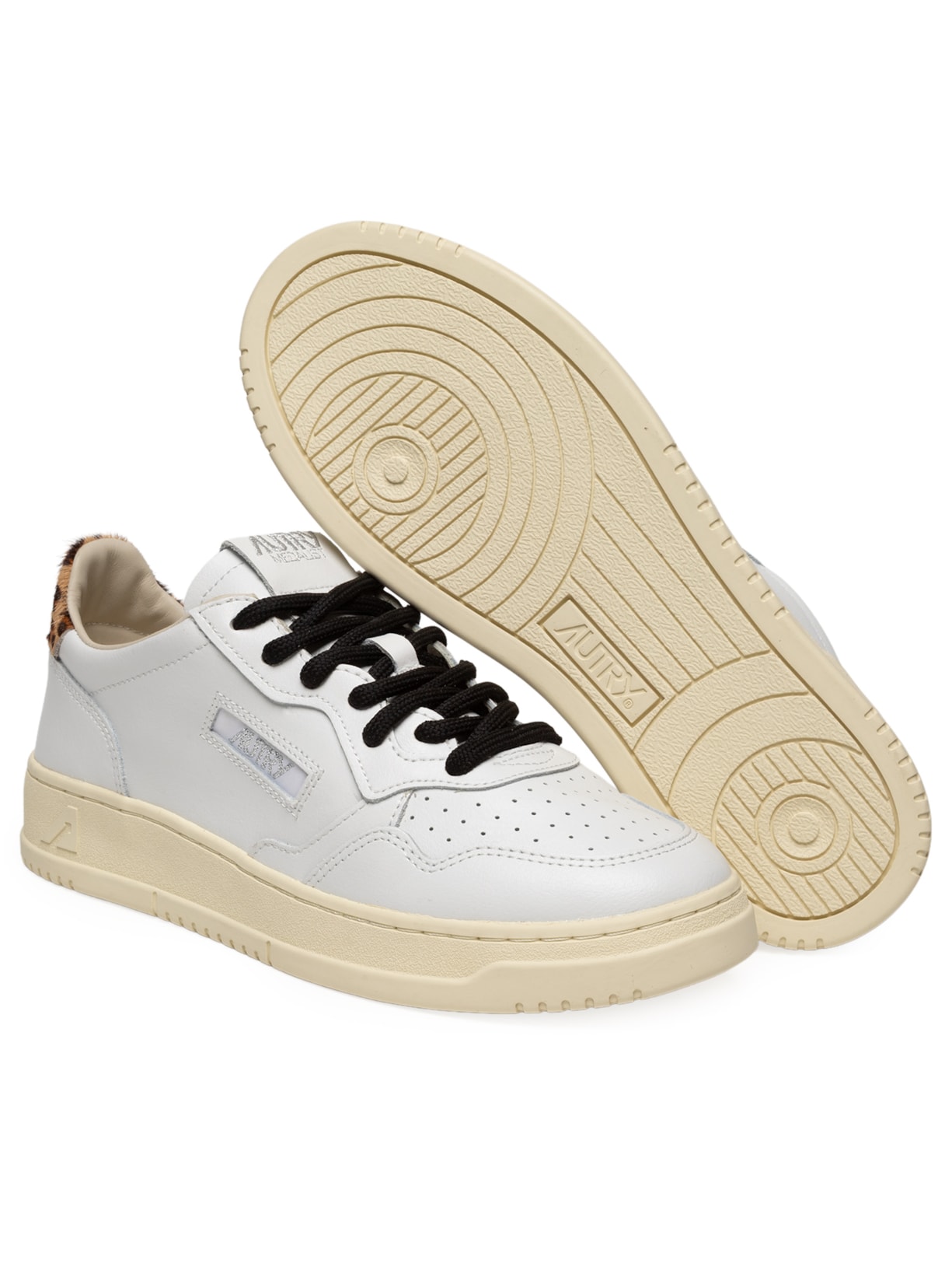 Tênis Feminino Medalist Low Wom Leather Swoll Branco Autry