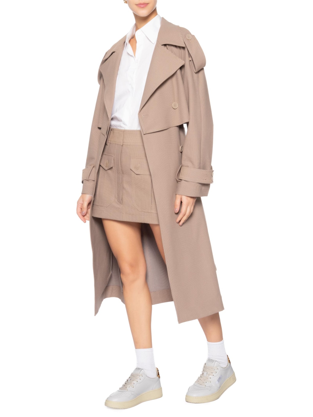 Tênis Feminino Medalist Low Wom Leather Swoll Branco Autry