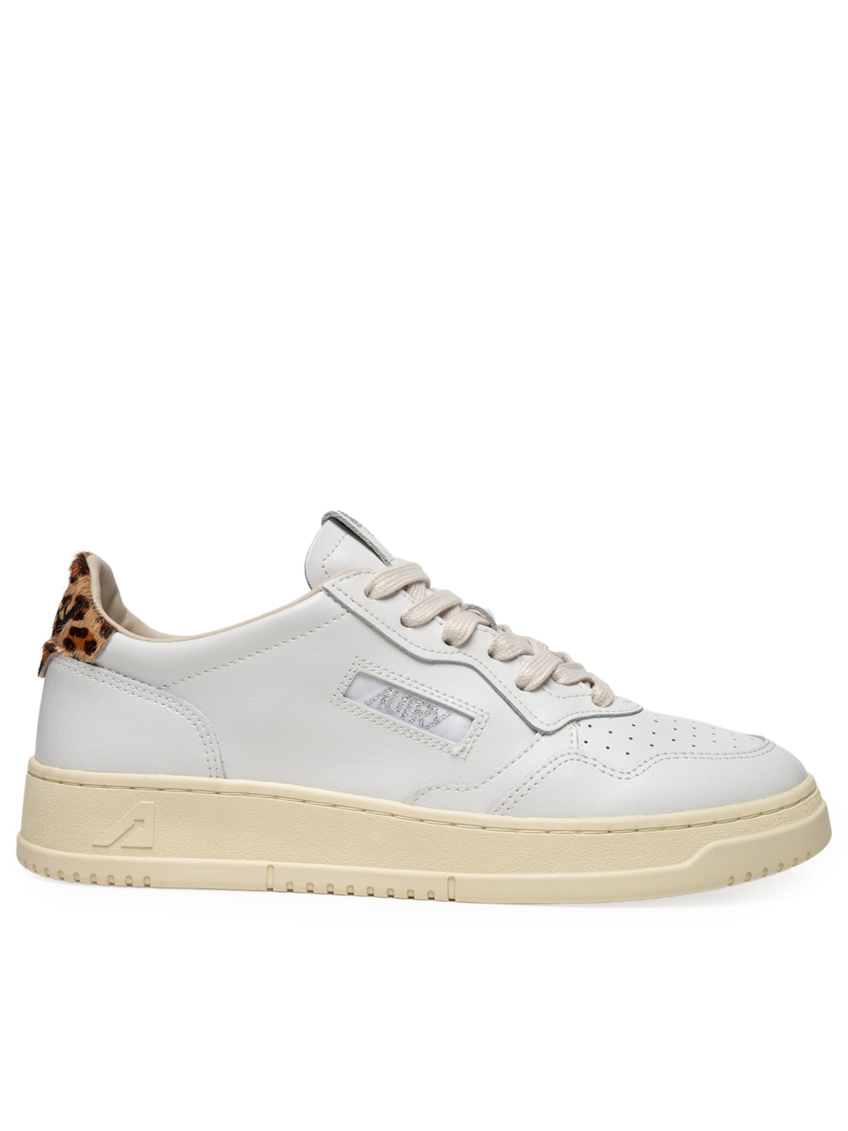 Tênis Feminino Medalist Low Wom Leather Swoll Branco Autry