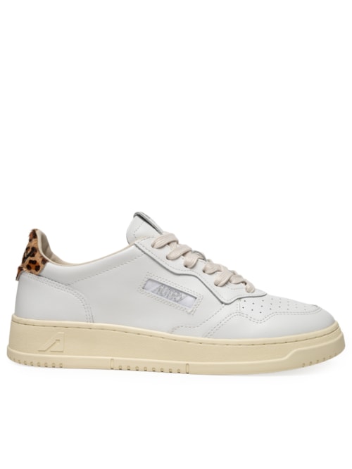 Tênis Feminino Medalist Low Wom Leather Swoll - Branco