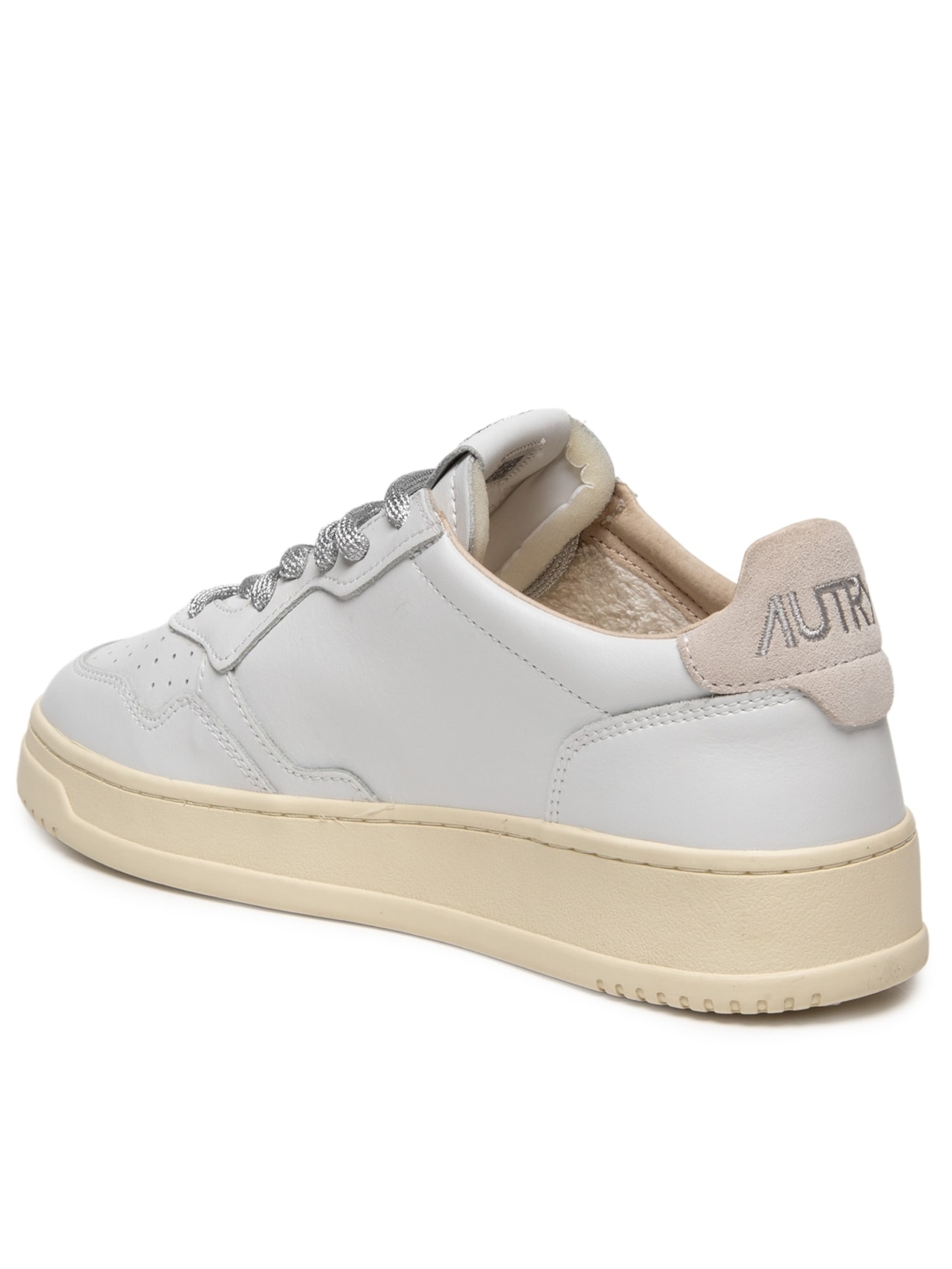 Tênis Feminino Medalist Low Wom Leather Swoll Branco Autry