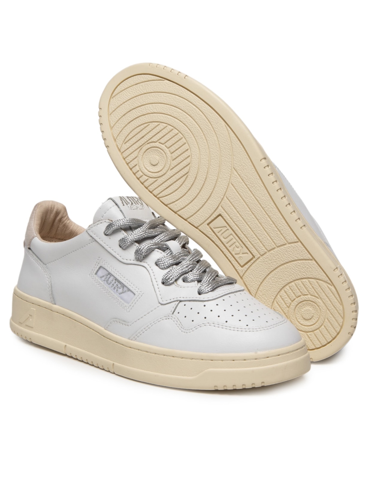 Tênis Feminino Medalist Low Wom Leather Swoll Branco Autry