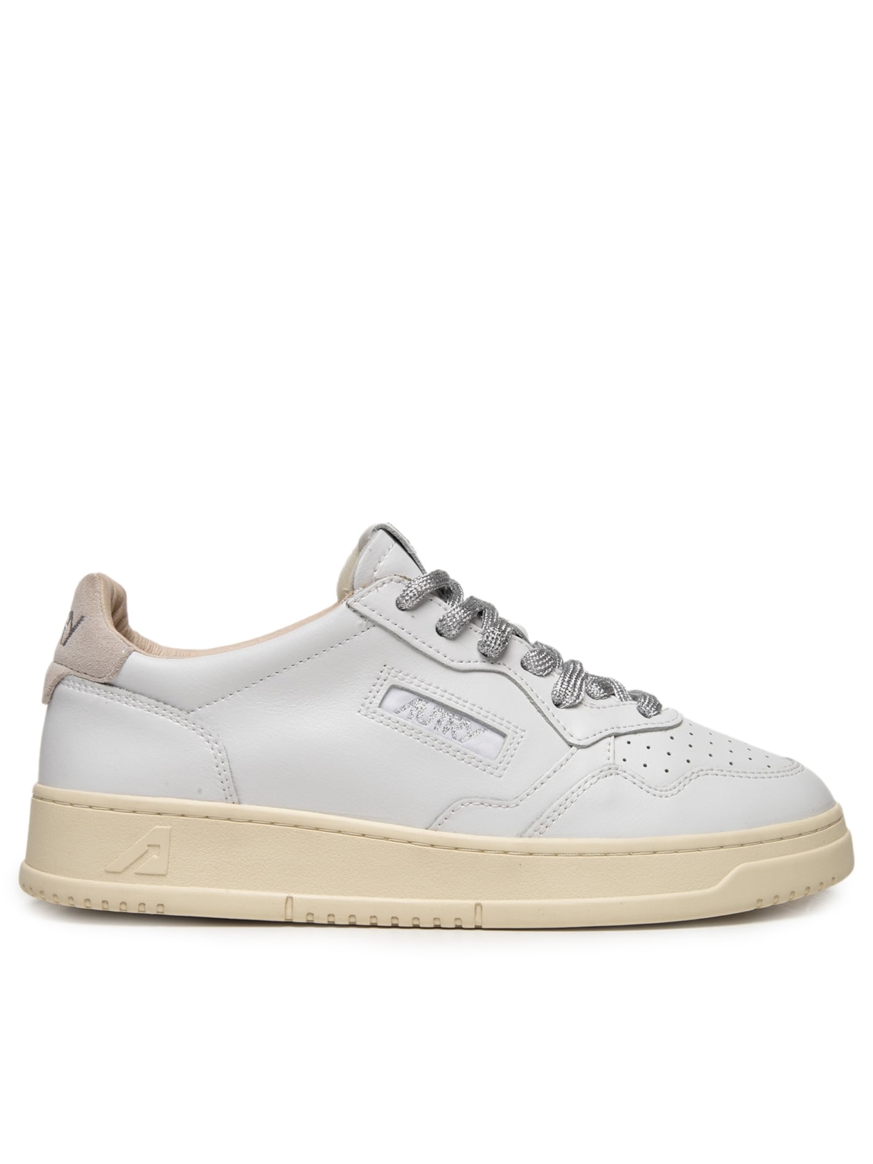 Tênis Feminino Medalist Low Wom Leather Swoll Branco Autry