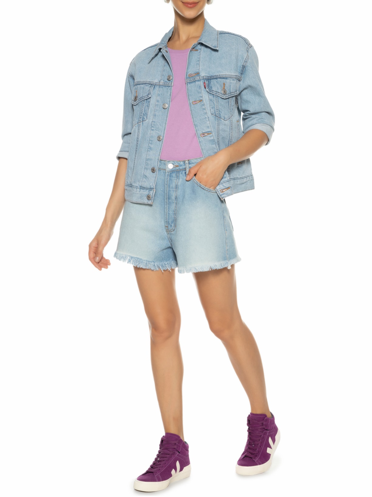 Tênis Feminino Minotaur Roxo Vert Shoes