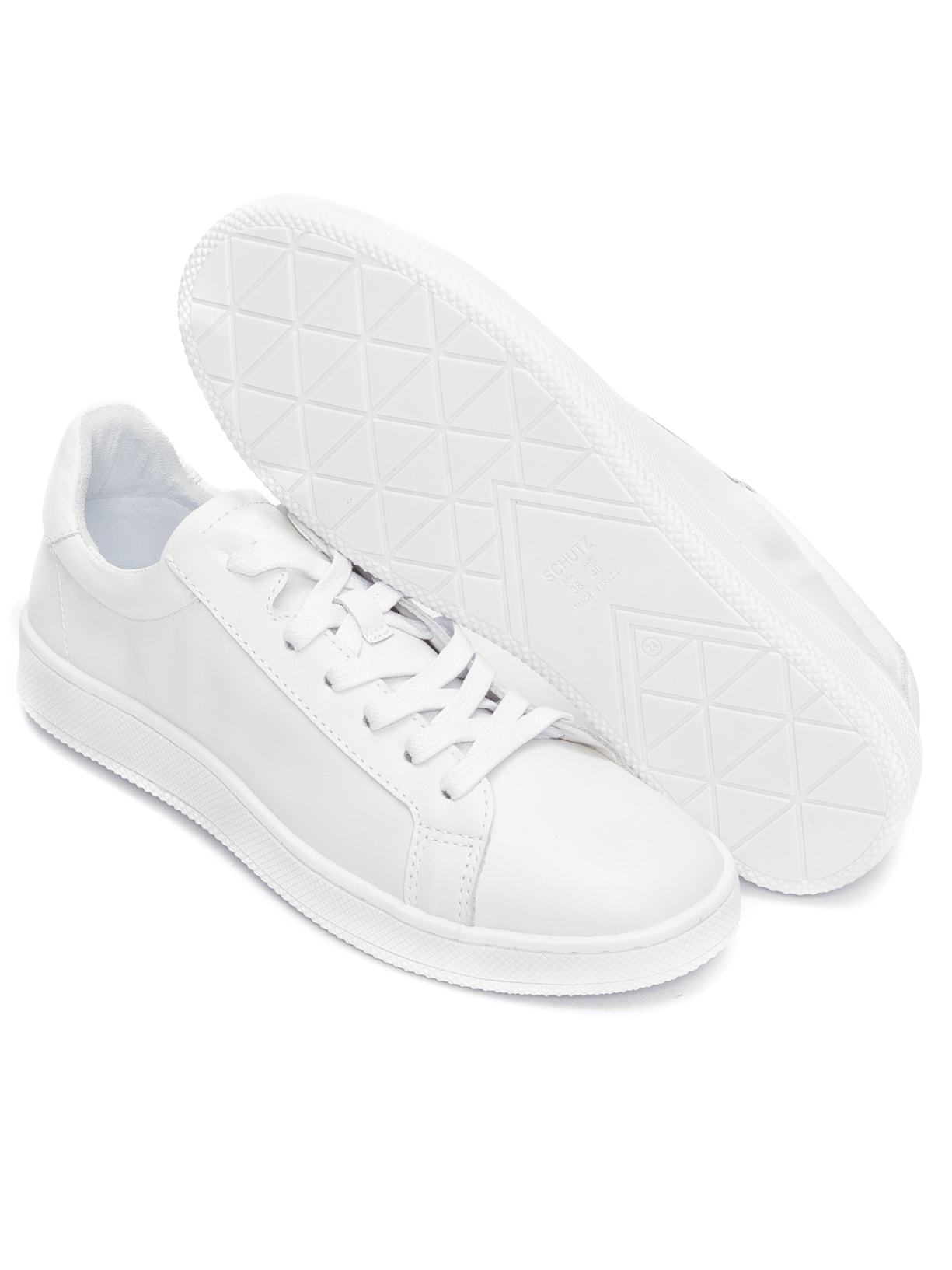 Tênis Feminino Nappa Branco Schutz