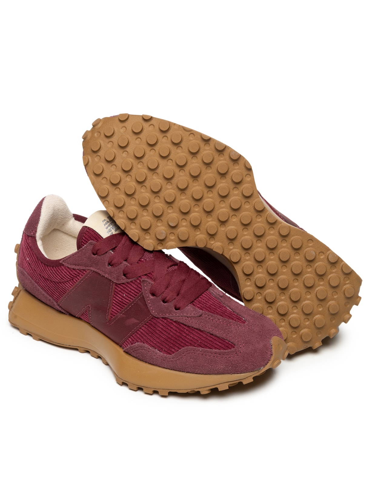 New Balance 327 Vinho New Balance Tênis Feminino NB 327 Vinho