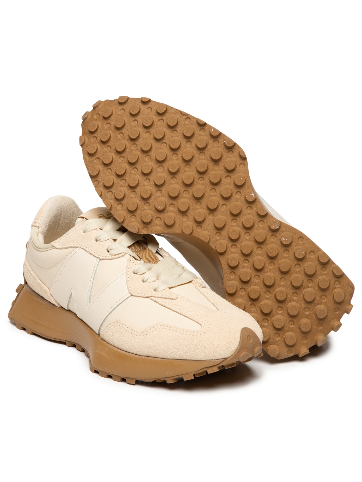 Tênis Feminino NB327 Vanilla Bege Bo.bô + New Balance