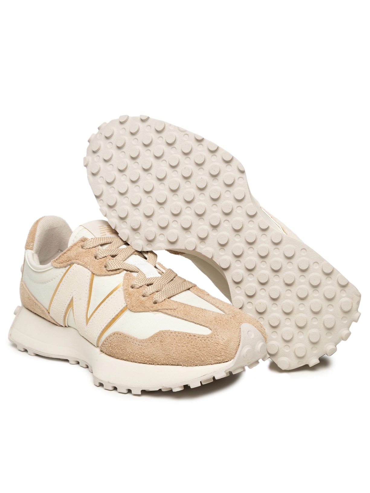 Tênis Feminino New Balance 327VZ Bege New Balance
