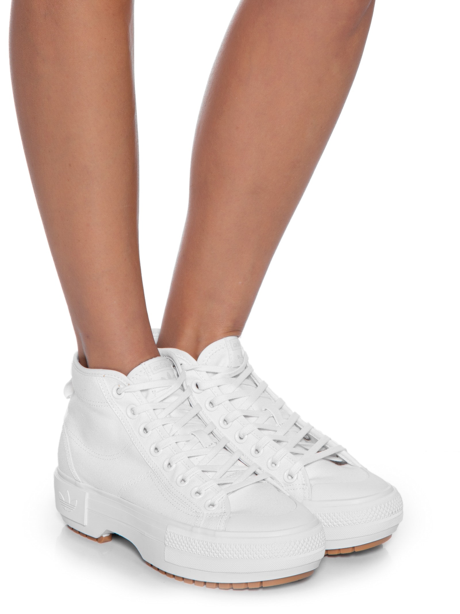 Adidas Originals - Tênis Feminino Nizza Trek - Branco