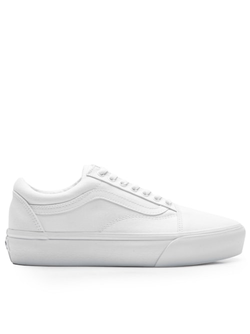 Tênis Feminino Old Skool Platform - Branco