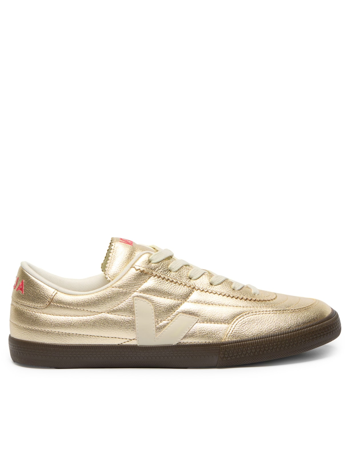 Tênis Feminino Panenka Dourado Veja